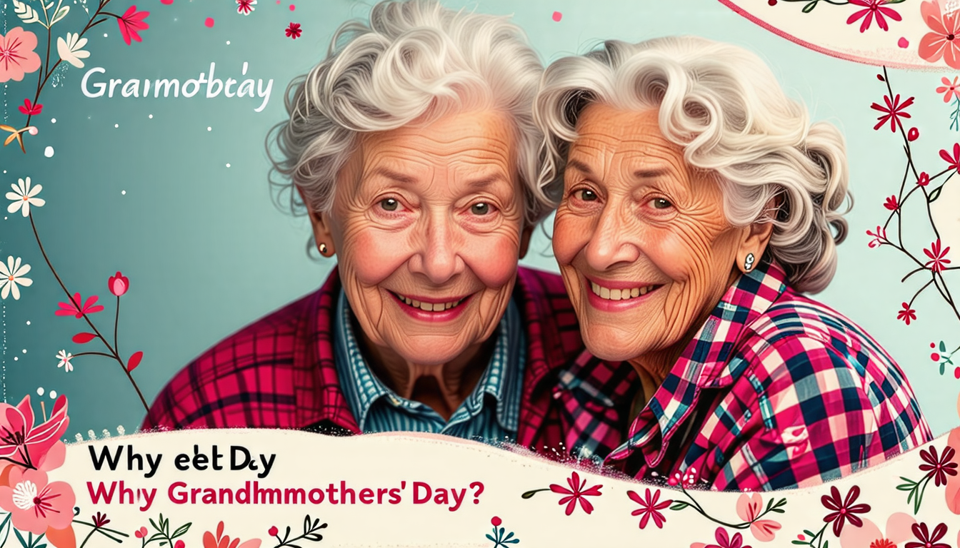 découvrez l'importance et les raisons de célébrer la fête des grands-mères et trouvez l'inspiration pour rendre cette journée spéciale pour votre grand-mère.