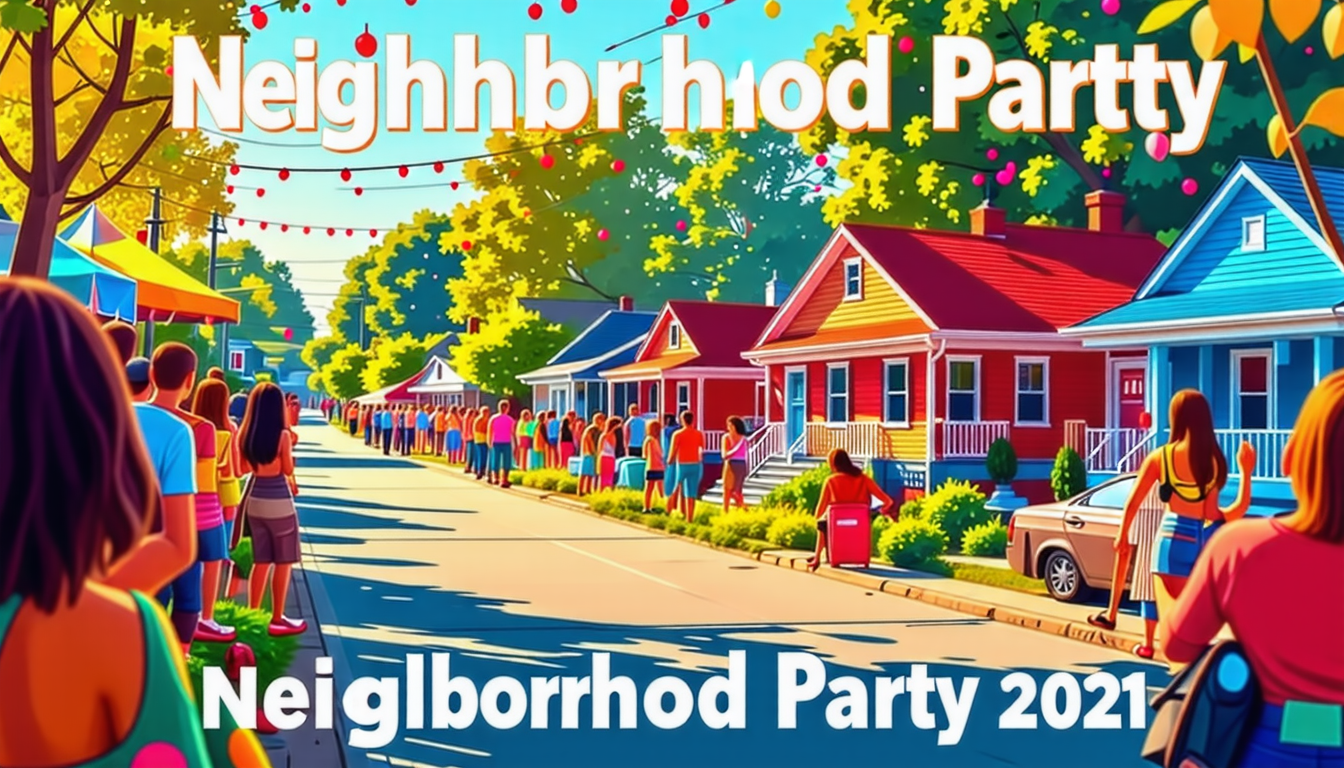 participez à la fête des voisins 2021 et renforcez les liens avec vos voisins lors de cette journée conviviale de partage et de rencontres.