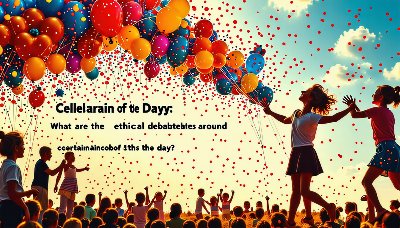 découvrez les débats éthiques entourant certaines fêtes du jour dans cet article informatif sur la fête du jour.