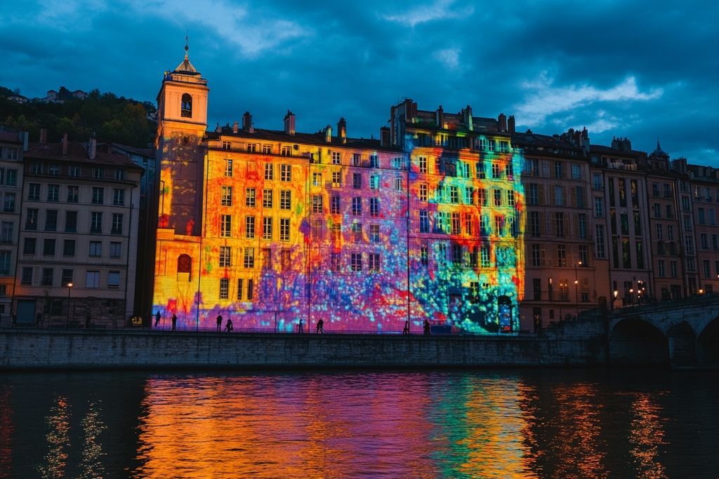 Que célèbre-t-on lors de la Fête des Lumières à Lyon