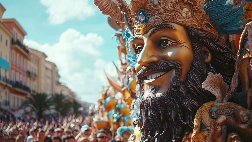 Quel est le rôle des chars allégoriques dans le Carnaval de Nice ?